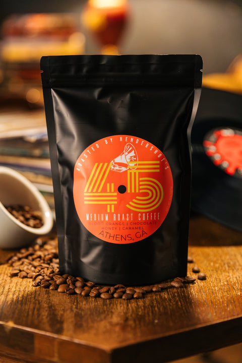 45 Zero-Emission Micro-Roasted Sustainable Medium Roast Coffee Front Side