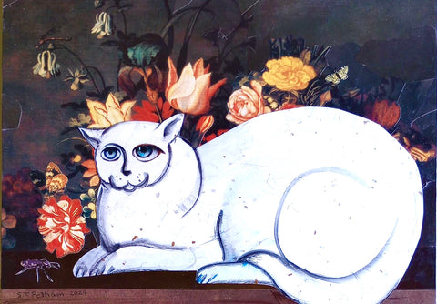 Dutch Cat 11 3/4 x 14 3/4, Susan Pelham