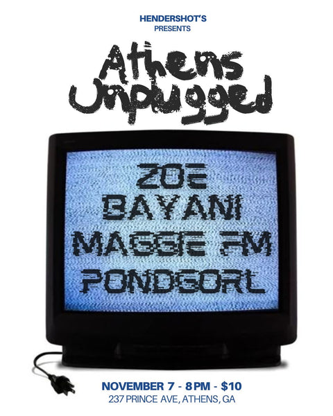 ATHENS UNPLUGGED...ZOE BYANI, MAGGIE FM, PONDGORL 11.7.25