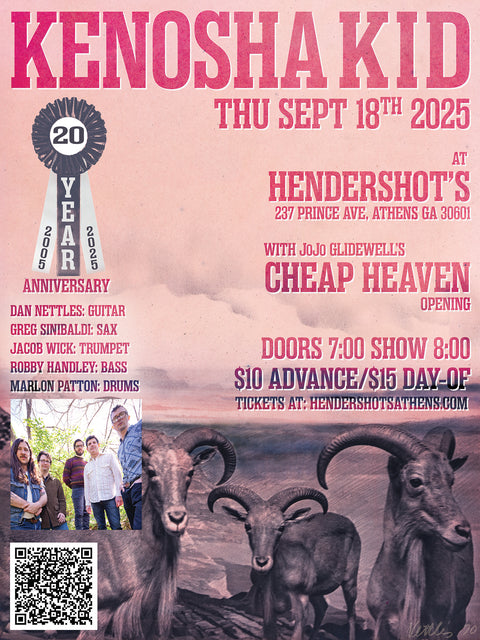 Kenosha Kid: Live in Athens 20th Anniversary 9.18.25
