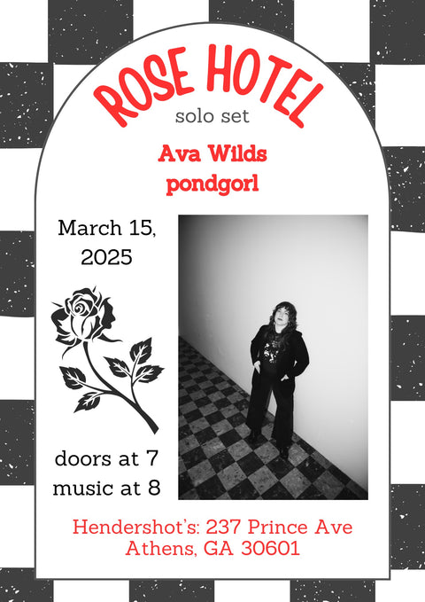 ROSE HOTEL (SOLO SET), AVA WILDS, PONDGORL